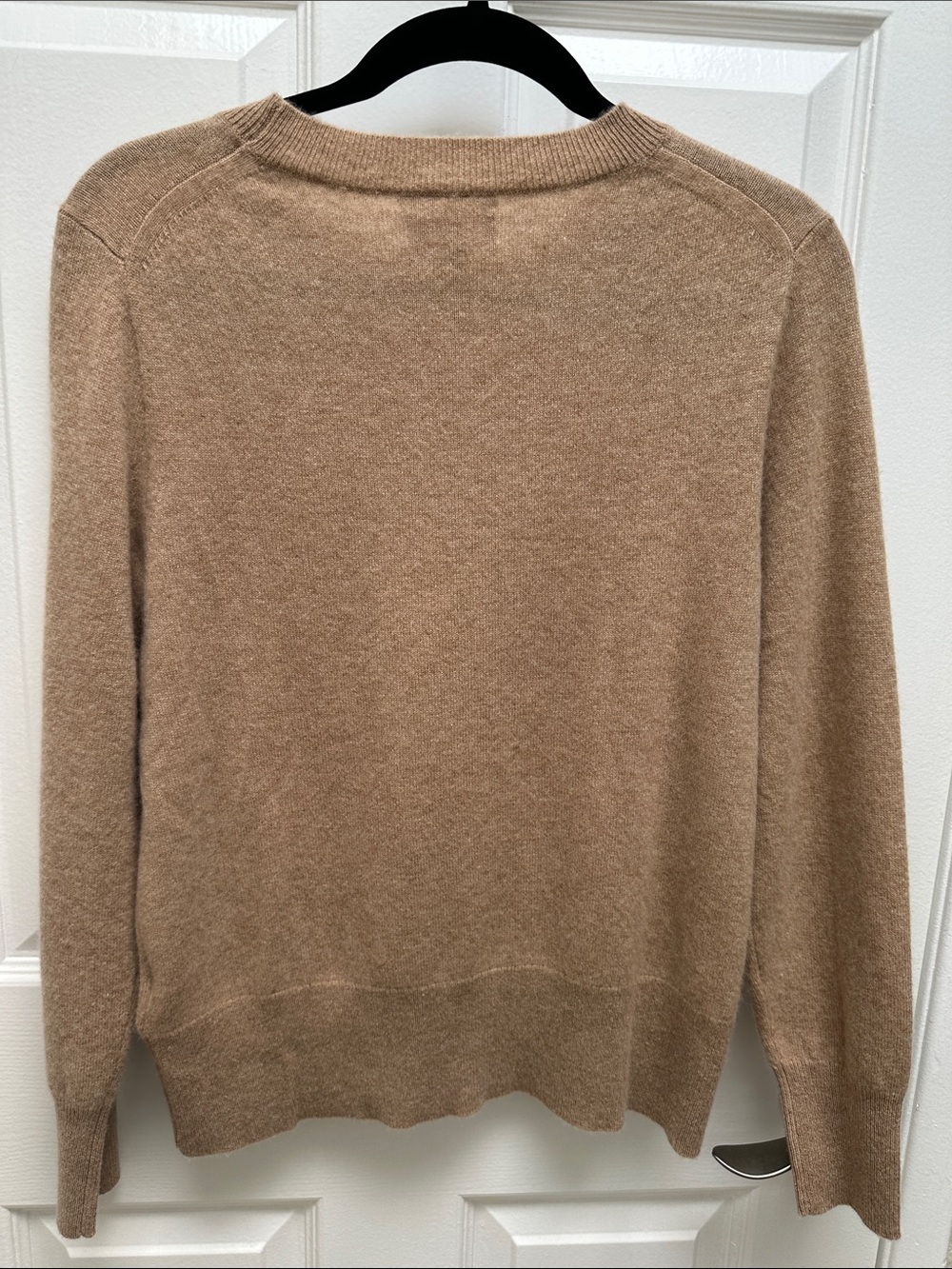 J. Crew Camel Cashmere Crewneck Sweater - Picture 3 of 5